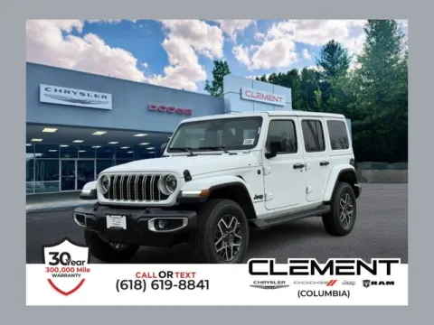White 2026 Jeep Wrangler Sahara for sale in Columbia, IL