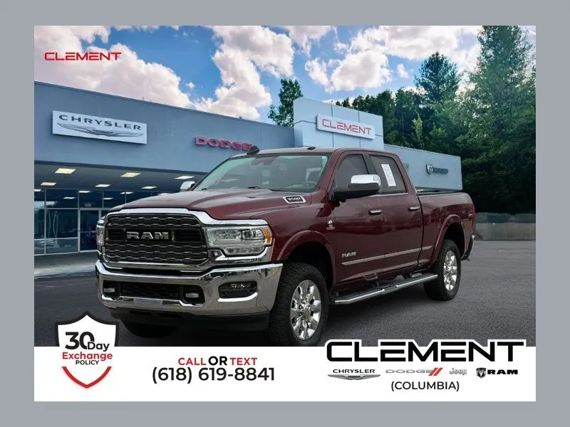 Red 2020 Ram 3500 Limited for sale in Columbia, IL