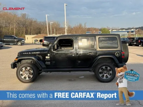 Photos of 2018 Jeep Wrangler Unlimited Sahara for sale in Columbia, IL at Clement Chrysler Dodge Jeep Ram Columbia