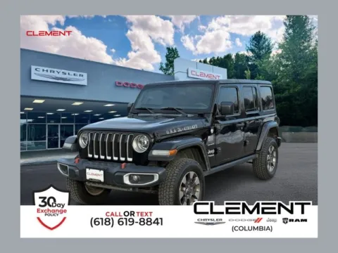 Black 2018 Jeep Wrangler Unlimited Sahara for sale in Columbia, IL