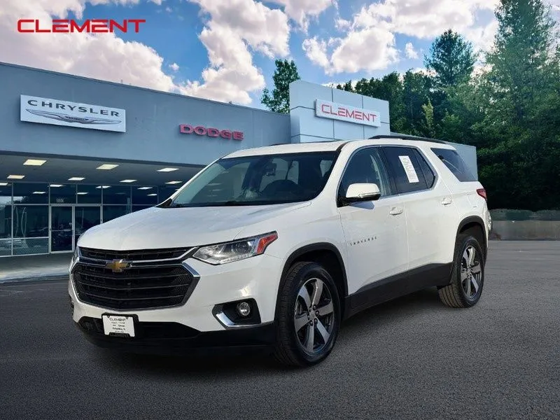 White 2019 Chevrolet Traverse 3LT for sale in Columbia, IL