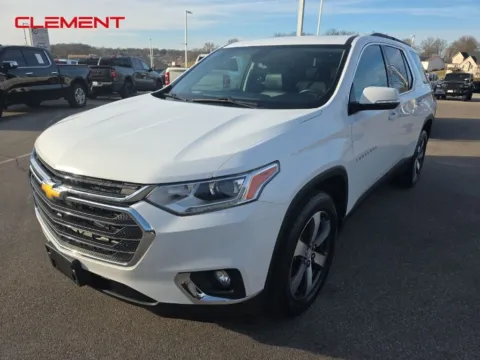 White 2019 Chevrolet Traverse 3LT for sale in Columbia, IL