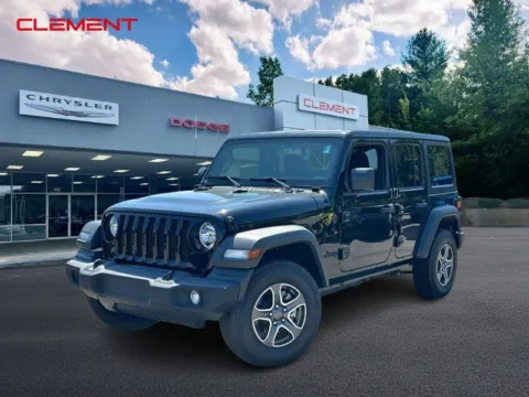 Black 2023 Jeep Wrangler Unlimited Sport for sale in Columbia, IL