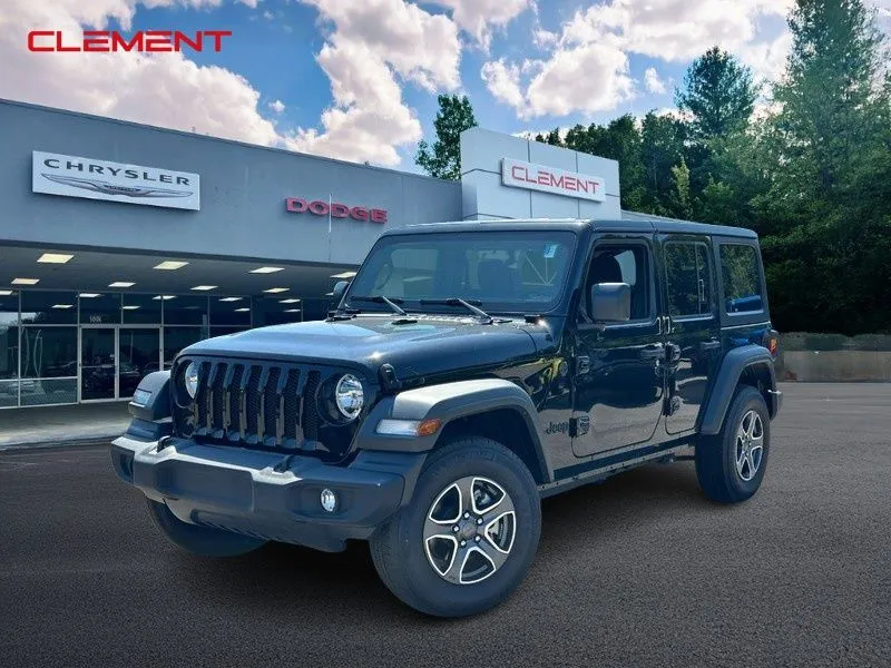 Black 2023 Jeep Wrangler Unlimited Sport for sale in Columbia, IL
