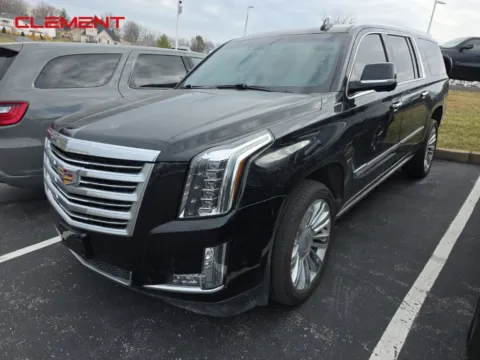 Black 2019 Cadillac Escalade ESV Platinum Edition for sale in Columbia, IL