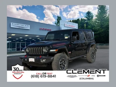Black 2026 Jeep Wrangler Rubicon for sale in Columbia, IL