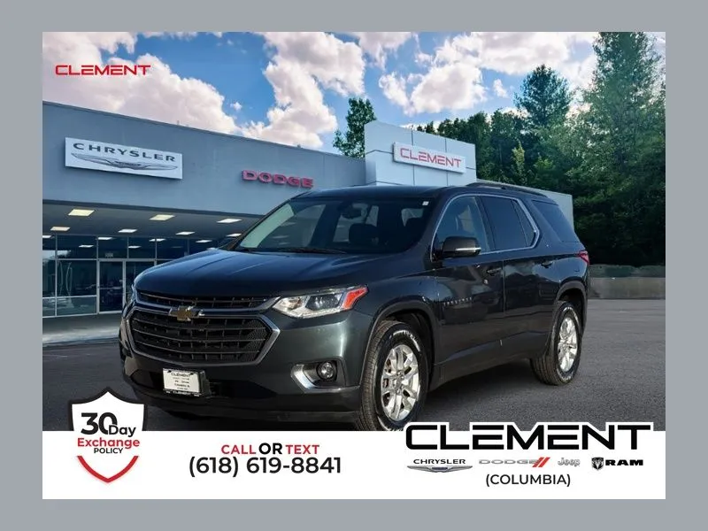 Gray 2019 Chevrolet Traverse 3LT for sale in Columbia, IL