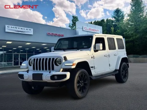 White 2022 Jeep Wrangler Unlimited Sahara High Altitude for sale in Columbia, IL