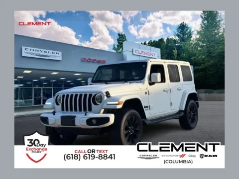 White 2022 Jeep Wrangler Unlimited Sahara High Altitude for sale in Columbia, IL