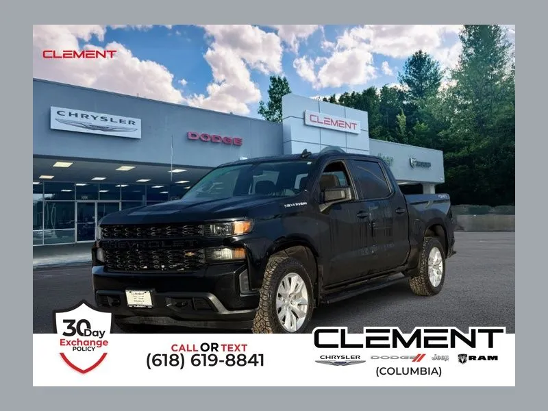 Black 2020 Chevrolet Silverado 1500 Custom for sale in Columbia, IL