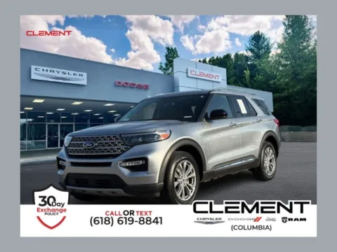 Silver 2023 Ford Explorer Limited for sale in Columbia, IL