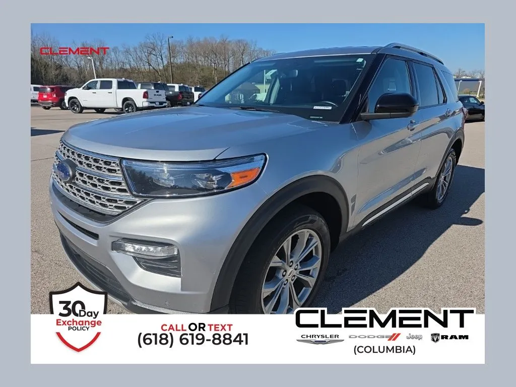 Silver 2023 Ford Explorer Limited for sale in Columbia, IL