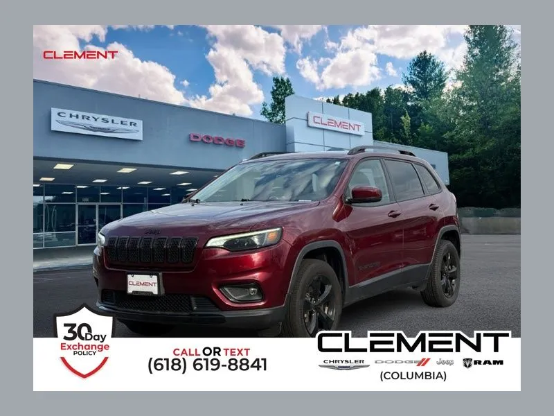 Red 2020 Jeep Cherokee Altitude for sale in Columbia, IL