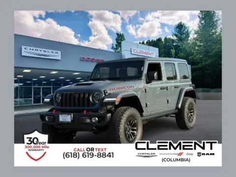 Gray 2026 Jeep Wrangler Rubicon X for sale in Columbia, IL