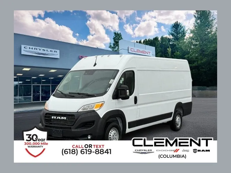 White 2026 Ram ProMaster 3500 High Roof for sale in Columbia, IL
