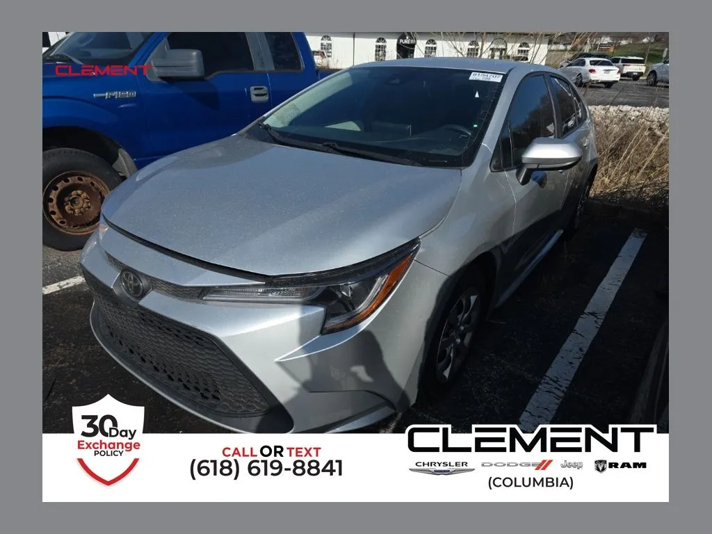 Silver 2021 Toyota Corolla LE for sale in Columbia, IL
