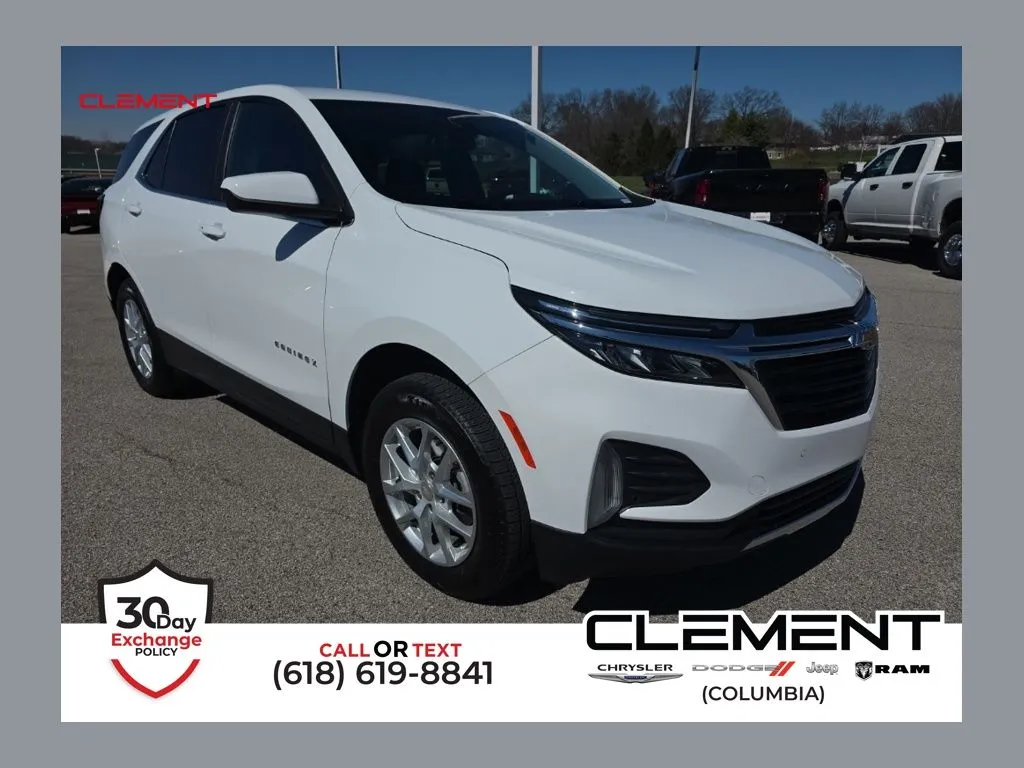 White 2023 Chevrolet Equinox LT for sale in Columbia, IL