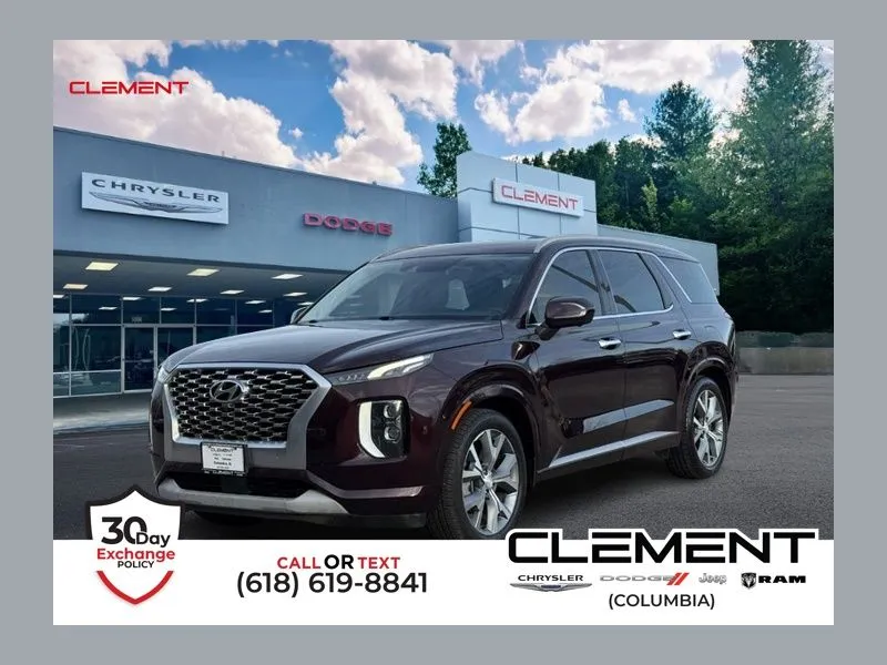 Red 2021 Hyundai Palisade Limited for sale in Columbia, IL