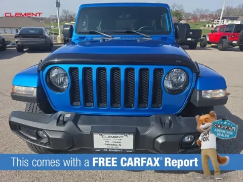 Photos of 2022 Jeep Wrangler Unlimited Sahara Altitude for sale in Columbia, IL at Clement Chrysler Dodge Jeep Ram Columbia