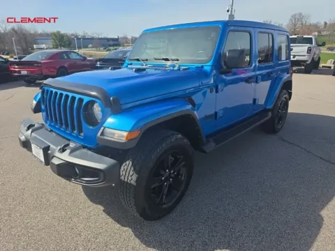 Another view of 2022 Jeep Wrangler Unlimited Sahara Altitude for sale in Columbia, IL at Clement Chrysler Dodge Jeep Ram Columbia