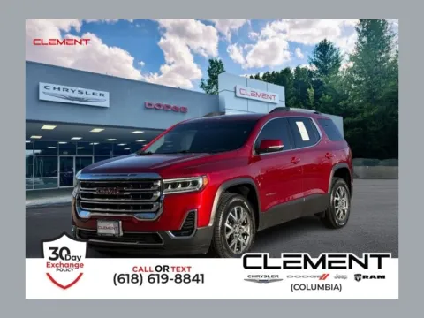 Red 2022 GMC Acadia SLE for sale in Columbia, IL