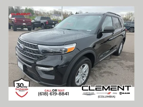 Black 2022 Ford Explorer XLT for sale in Columbia, IL