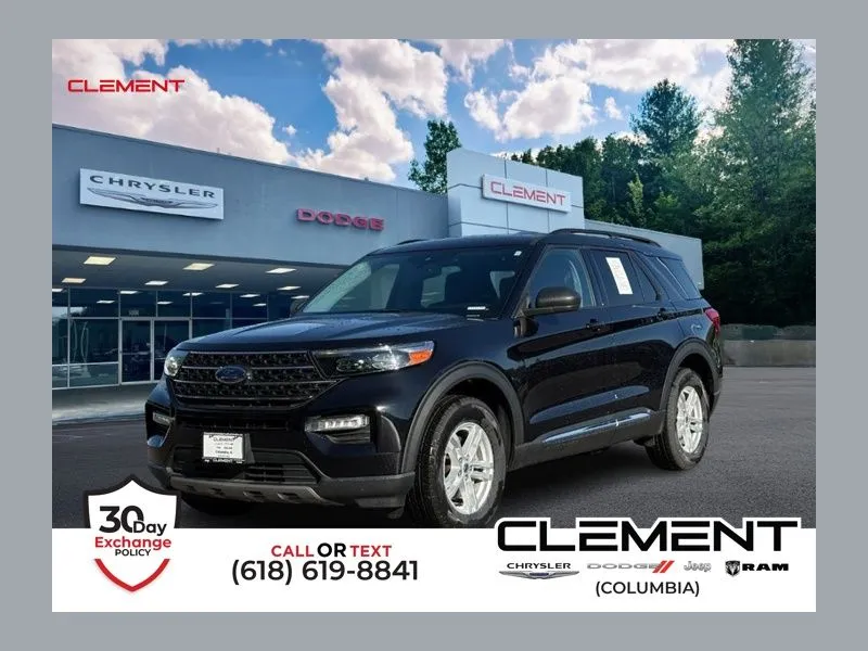 Black 2022 Ford Explorer XLT for sale in Columbia, IL