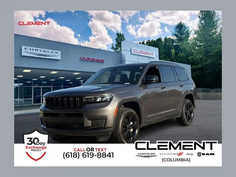 Gray 2023 Jeep Grand Cherokee L Altitude for sale in Columbia, IL