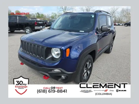 Blue 2021 Jeep Renegade Trailhawk for sale in Columbia, IL