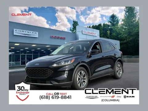 Black 2022 Ford Escape Hybrid SEL for sale in Columbia, IL