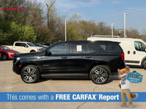 Photos of 2021 GMC Yukon AT4 for sale in Columbia, IL at Clement Chrysler Dodge Jeep Ram Columbia