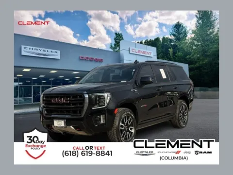 Black 2021 GMC Yukon AT4 for sale in Columbia, IL