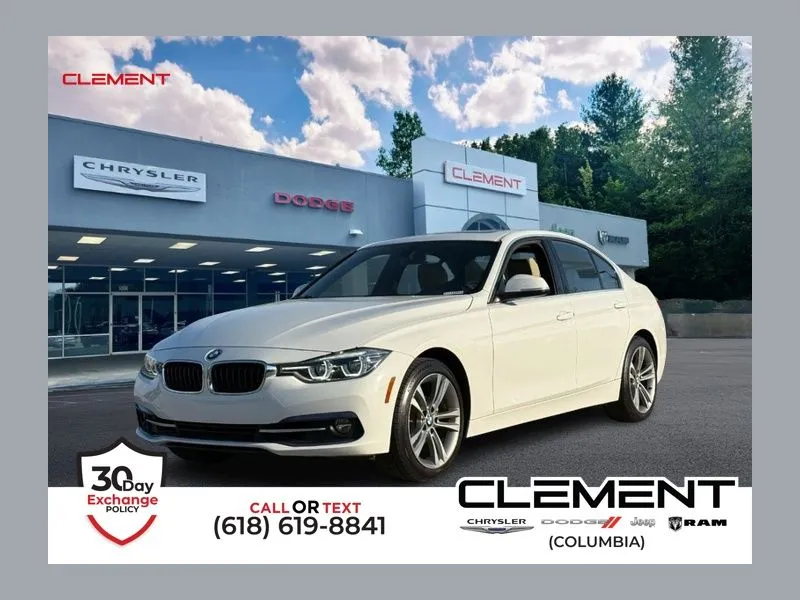 White 2018 BMW 3 Series 330i for sale in Columbia, IL