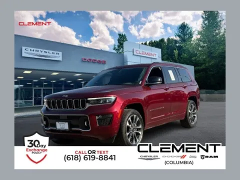 Red 2023 Jeep Grand Cherokee L Overland for sale in Columbia, IL
