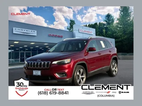 Red 2019 Jeep Cherokee Limited for sale in Columbia, IL