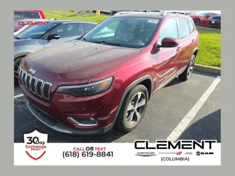 Red 2019 Jeep Cherokee Limited for sale in Columbia, IL