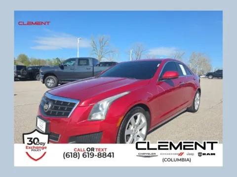 Red 2013 Cadillac ATS 2.5L for sale in Columbia, IL