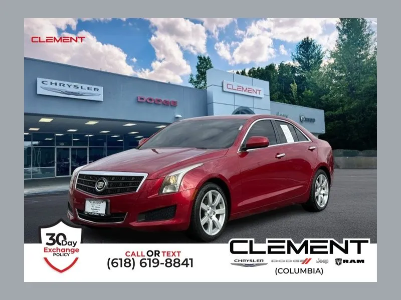 Red 2013 Cadillac ATS 2.5L for sale in Columbia, IL