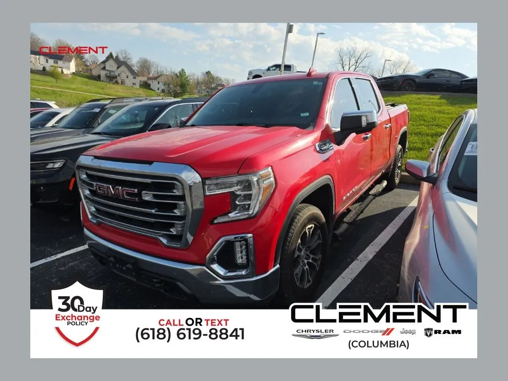 Red 2019 GMC Sierra 1500 SLT for sale in Columbia, IL
