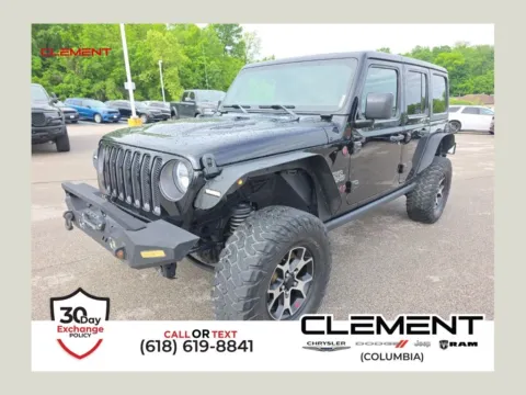 Black 2021 Jeep Wrangler Unlimited Rubicon for sale in Columbia, IL