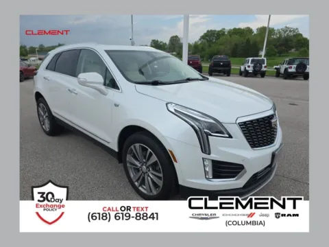 White 2021 Cadillac XT5 Premium Luxury for sale in Columbia, IL
