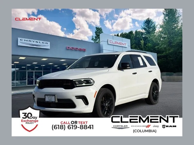 White 2022 Dodge Durango GT Plus for sale in Columbia, IL