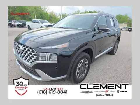 Black 2023 Hyundai Santa Fe Hybrid Blue for sale in Columbia, IL