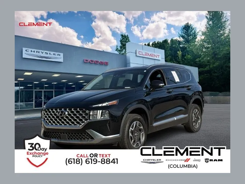 Black 2023 Hyundai Santa Fe Hybrid Blue for sale in Columbia, IL