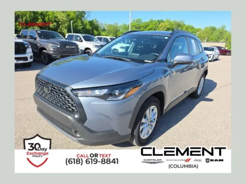 Gray 2024 Toyota Corolla Cross LE for sale in Columbia, IL