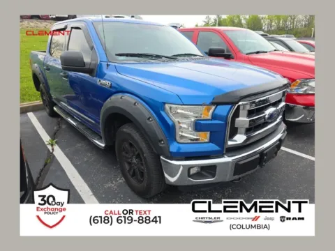 Blue 2016 Ford F-150 XLT for sale in Columbia, IL