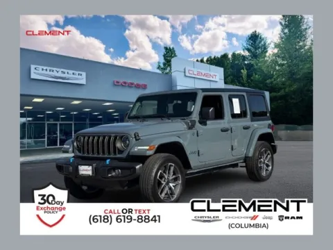 Gray 2024 Jeep Wrangler Sport S 4xe for sale in Columbia, IL