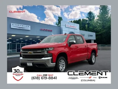 Red 2019 Chevrolet Silverado 1500 LT for sale in Columbia, IL
