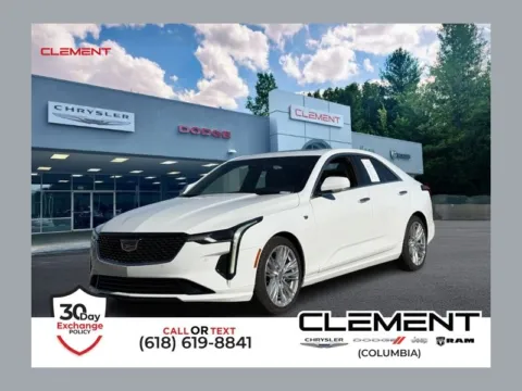White 2023 Cadillac CT4 Premium Luxury for sale in Columbia, IL