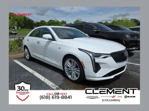 White 2023 Cadillac CT4 Premium Luxury for sale in Columbia, IL